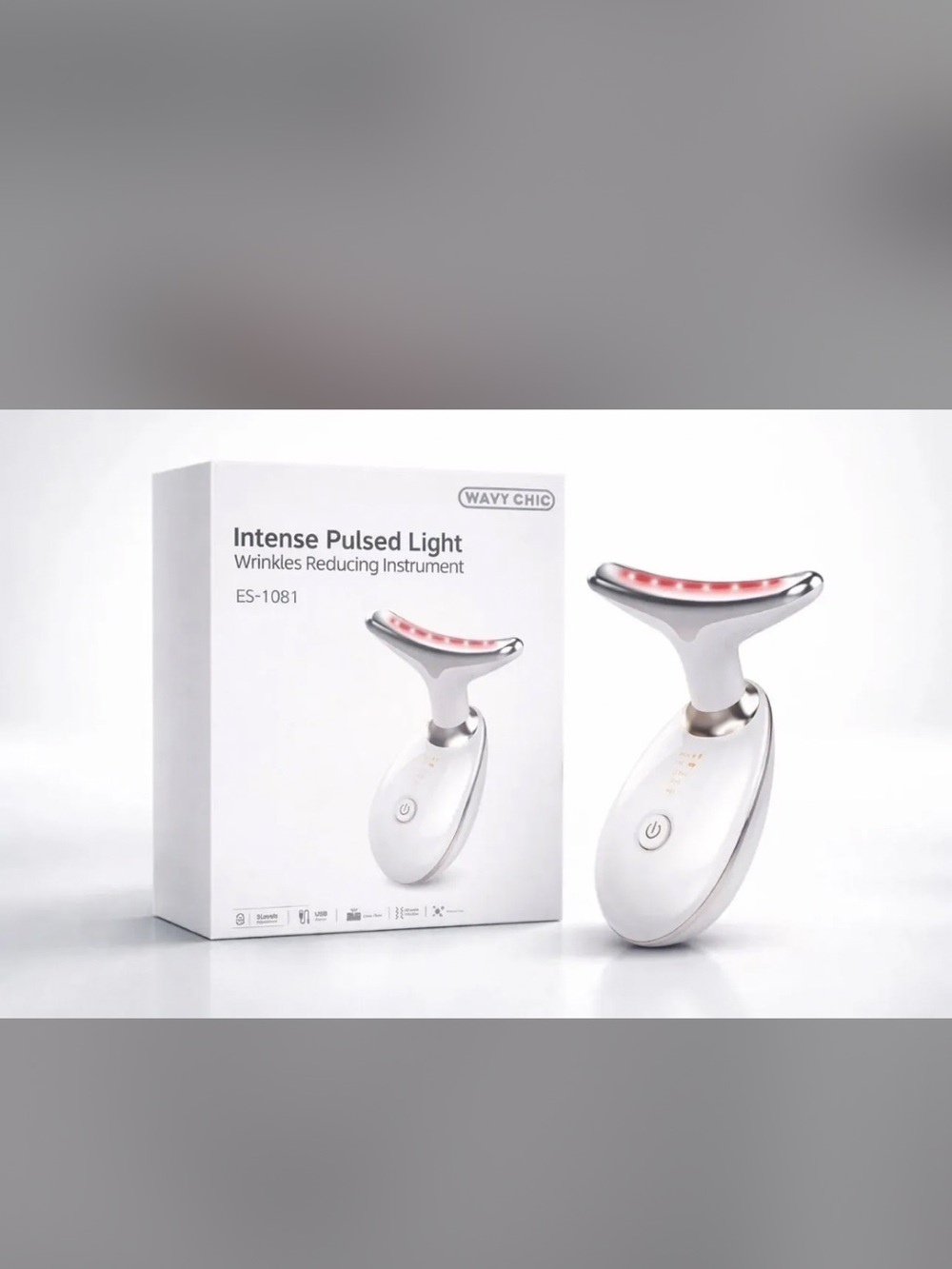 White Intense Pulsed Light Wrinkle Reducer ES-1081